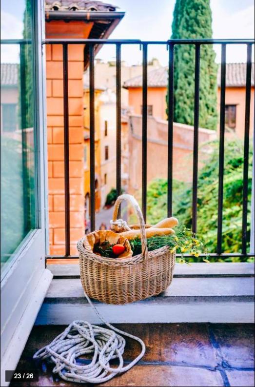 Luxury Art Apartment In Trastevere With Terrace Rome Exterior photo