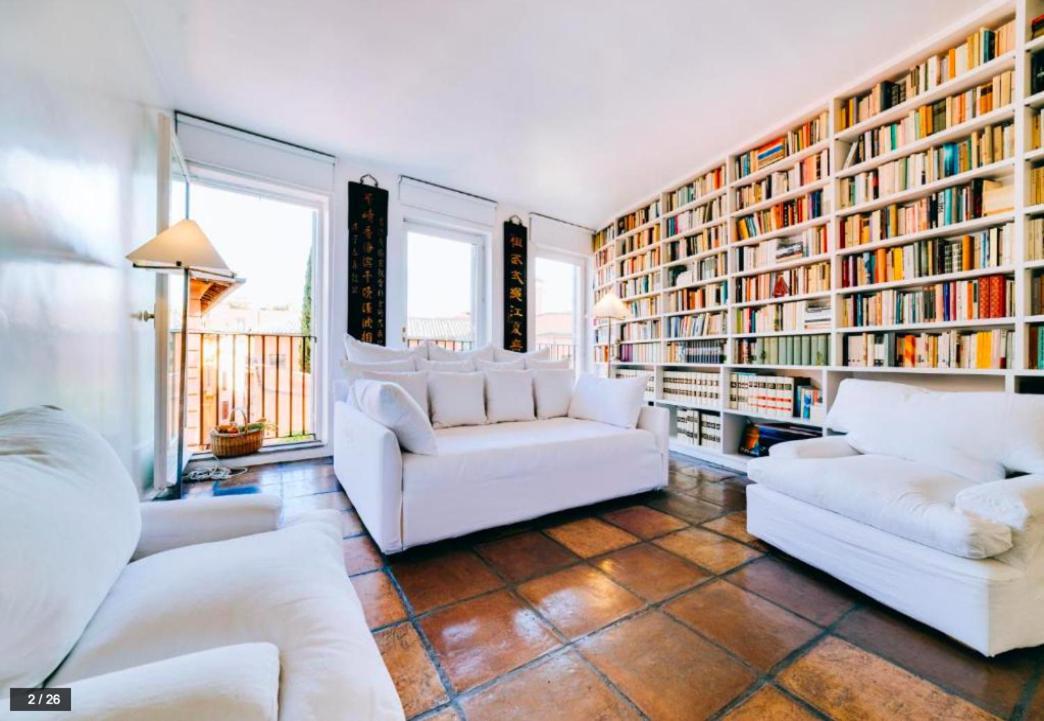 Luxury Art Apartment In Trastevere With Terrace Rome Exterior photo
